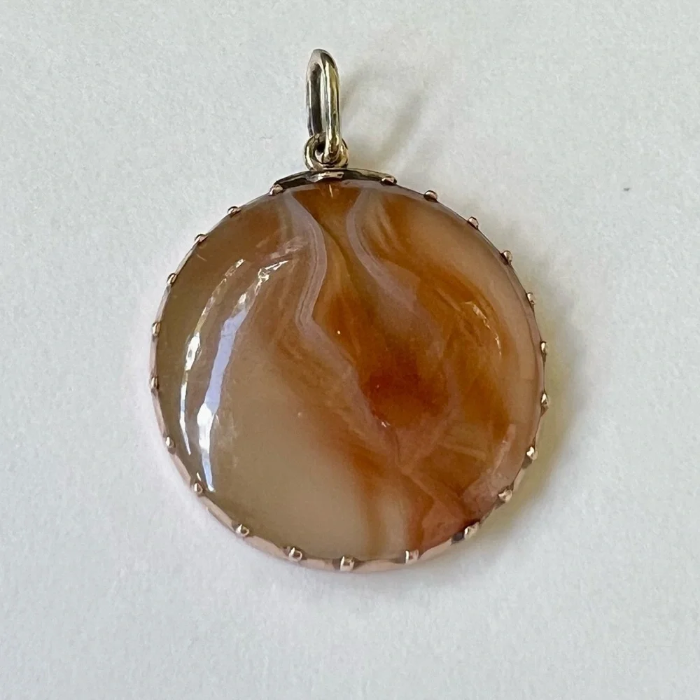Beautiful Agate Conversion Pendant - Picture 5 of 5